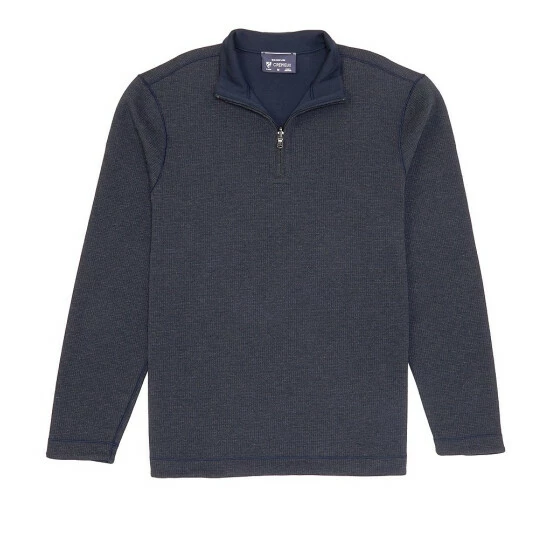 Outlet โ Cremieux Jacquard Reversible Quarter-Zip Pullover Grey Heather ๐งจ 3 Outlet โ Cremieux Jacquard Reversible Quarter-Zip Pullover Grey Heather ๐งจ