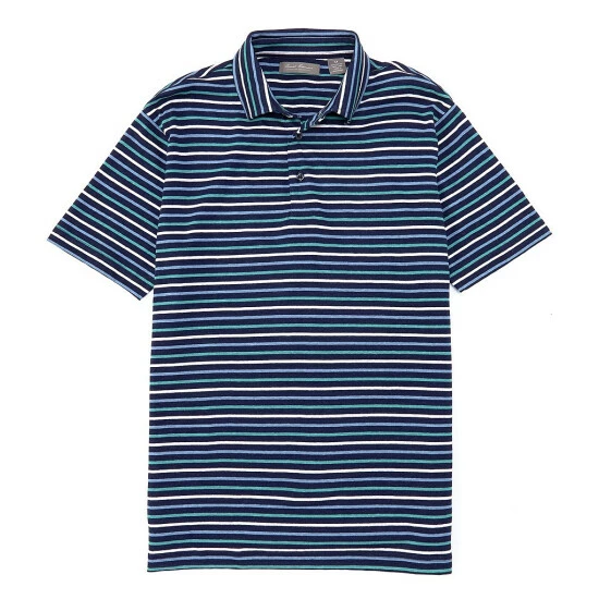 Cheap ๐ Daniel Cremieux Signature Linen Slub Thin Stripe Short-Sleeve Polo ๐ Shirt Deep Blue โ๏ธ 3 Cheap ๐ Daniel Cremieux Signature Linen Slub Thin Stripe Short-Sleeve Polo ๐ Shirt Deep Blue โ๏ธ