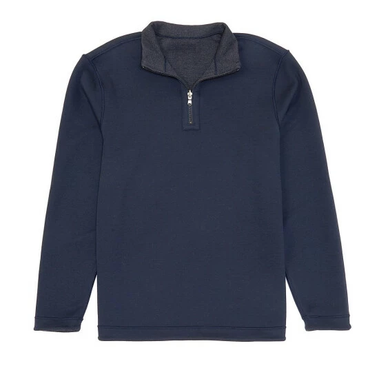 Outlet โ Cremieux Jacquard Reversible Quarter-Zip Pullover Grey Heather ๐งจ 4 Outlet โ Cremieux Jacquard Reversible Quarter-Zip Pullover Grey Heather ๐งจ - Image 2