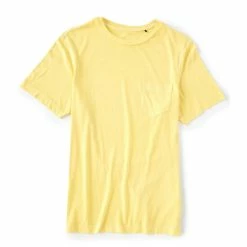 Cheapest 😍 Cremieux Solid Garment Dyed Short-Sleeve Tee Ludlow Yellow 🔔 -Cremieux Shop unnamed file 1020