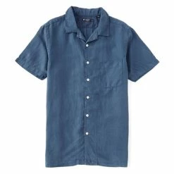 Deals 👏 Cremieux Tropical Garment-Dye Short-Sleeve Woven Camp 👕 Shirt Lucent White 👏 -Cremieux Shop unnamed file 1023