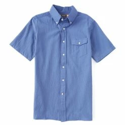 Hot Sale ⭐ Cremieux Solid Seersucker Performance Stretch Short-Sleeve Woven 👚 Shirt Lucent White 🌟 -Cremieux Shop unnamed file 1042