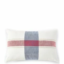 Discount ๐ฅฐ Cremieux Heather Striped Breakfast Pillow Blue/green ๐คฉ