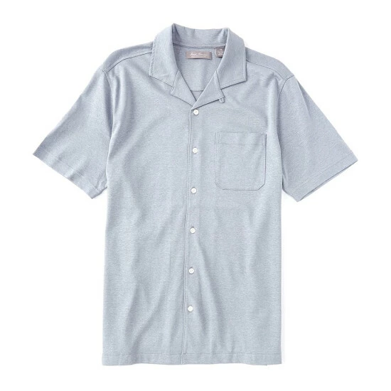 Brand new โ Daniel Cremieux Signature Linen Slub Short-Sleeve ๐งฅ Coatfront ๐ Shirt Deep Blue โ 5 Brand new โ Daniel Cremieux Signature Linen Slub Short-Sleeve ๐งฅ Coatfront ๐ Shirt Deep Blue โ - Image 3