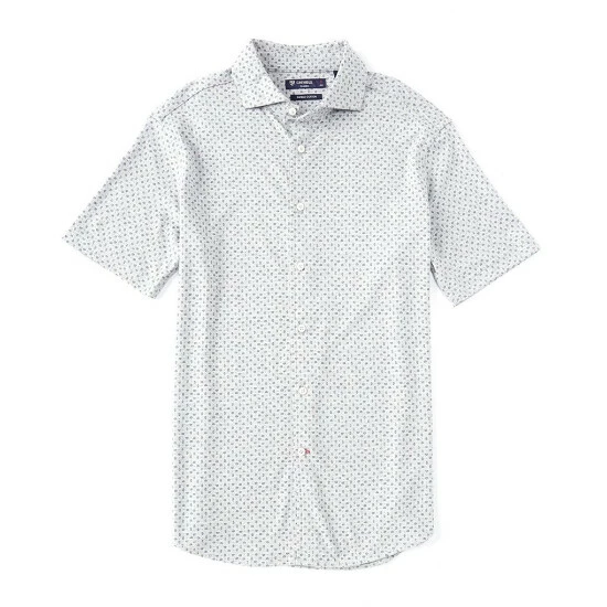 Outlet ๐ Cremieux Printed Short-Sleeve ๐งฅ Coatfront Knit ๐ Shirt Light Grey Heather ๐ 4 Outlet ๐ Cremieux Printed Short-Sleeve ๐งฅ Coatfront Knit ๐ Shirt Light Grey Heather ๐ - Image 2