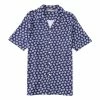 Brand new 🔥 Daniel Cremieux Signature Printed Short-Sleeve Camp 👚 Shirt Light Indigo ❤️ 2 Brand new 🔥 Daniel Cremieux Signature Printed Short-Sleeve Camp 👚 Shirt Light Indigo ❤️ -Cremieux Shop unnamed file 1070