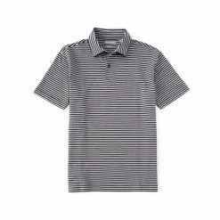 Coupon โจ Daniel Cremieux Signature Stripe Baby Terry Short-Sleeve Polo ๐ Shirt Light Indigo ๐