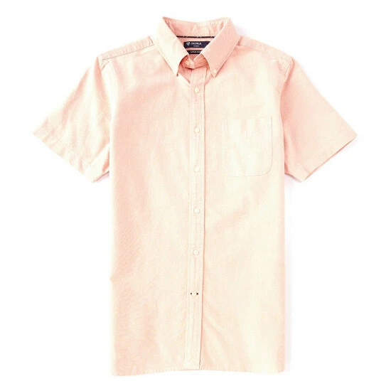 Buy โจ Cremieux Solid Oxford Short-Sleeve Woven ๐ Shirt Pink ๐คฉ 6 Buy โจ Cremieux Solid Oxford Short-Sleeve Woven ๐ Shirt Pink ๐คฉ - Image 4