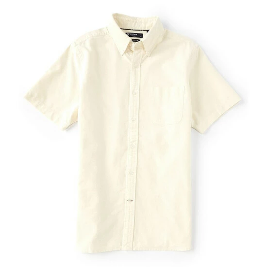 Buy โจ Cremieux Solid Oxford Short-Sleeve Woven ๐ Shirt Pink ๐คฉ 7 Buy โจ Cremieux Solid Oxford Short-Sleeve Woven ๐ Shirt Pink ๐คฉ - Image 5
