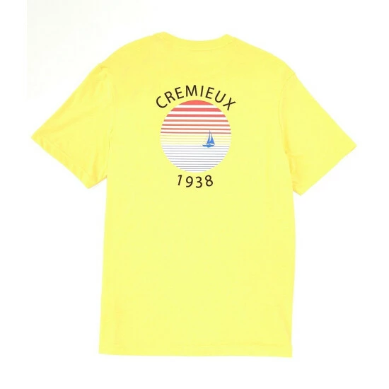 Budget 🛒 Cremieux Sailboat Graphic Crew Short-Sleeve Pocket Tee Sun Yellow 👍 3 Budget 🛒 Cremieux Sailboat Graphic Crew Short-Sleeve Pocket Tee Sun Yellow 👍