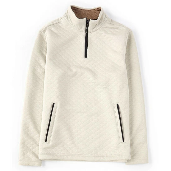 Wholesale 🔔 Cremieux Jacquard Quilted Quarter-Zip Pullover Navy Heather 🛒 5 Wholesale 🔔 Cremieux Jacquard Quilted Quarter-Zip Pullover Navy Heather 🛒 - Image 3