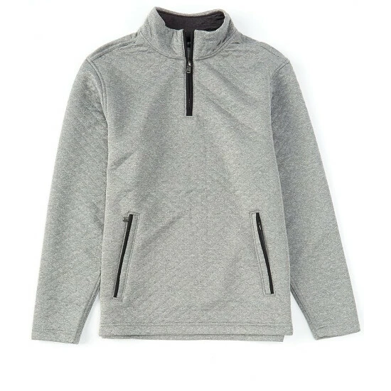Wholesale 🔔 Cremieux Jacquard Quilted Quarter-Zip Pullover Navy Heather 🛒 6 Wholesale 🔔 Cremieux Jacquard Quilted Quarter-Zip Pullover Navy Heather 🛒 - Image 4