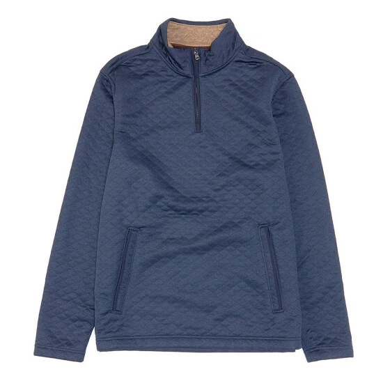 Wholesale 🔔 Cremieux Jacquard Quilted Quarter-Zip Pullover Navy Heather 🛒 7 Wholesale 🔔 Cremieux Jacquard Quilted Quarter-Zip Pullover Navy Heather 🛒 - Image 5
