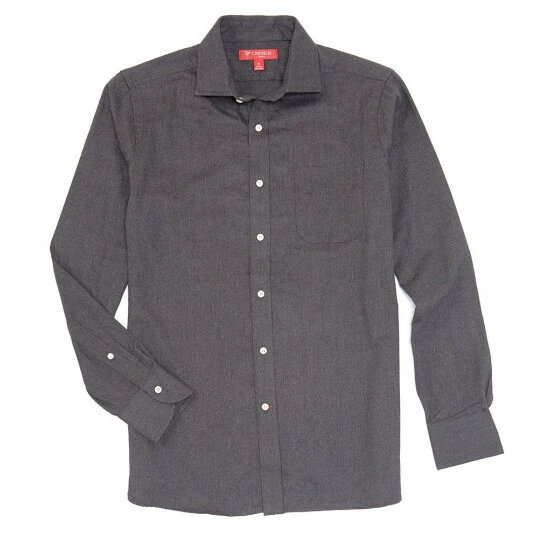 Buy ⌛ Cremieux Slim-Fit Solid Stretch Twill Long-Sleeve Woven 👕 Shirt Ecru Heather 👏 4 Buy ⌛ Cremieux Slim-Fit Solid Stretch Twill Long-Sleeve Woven 👕 Shirt Ecru Heather 👏 - Image 2