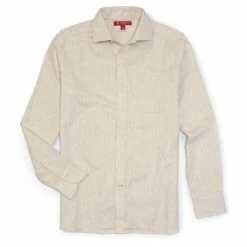 Buy ⌛ Cremieux Slim-Fit Solid Stretch Twill Long-Sleeve Woven 👕 Shirt Ecru Heather 👏 9 Buy ⌛ Cremieux Slim-Fit Solid Stretch Twill Long-Sleeve Woven 👕 Shirt Ecru Heather 👏 -Cremieux Shop unnamed file 143