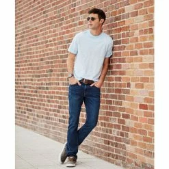 Best Pirce 🥰 Cremieux 👖 Jeans Slim-Fit Dark Blue Wash Stretch 👖 Jeans 🔔 -Cremieux Shop unnamed file 179