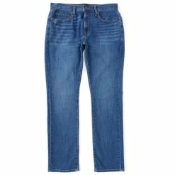 Promo ⌛ Cremieux 👖 Jeans Slim-Fit Medium Wash Stretch Denim 👖 Jeans Blue 🔔