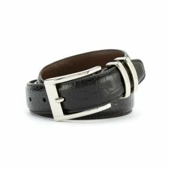 Cheapest ๐ Cremieux Crocodile Belt Black ๐