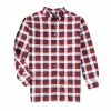 Buy 🎁 Cremieux Big & Tall Plaid Oxford Long-Sleeve Woven 👚 Shirt Cabernet 🤩 -Cremieux Shop unnamed file 234