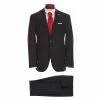Top 10 ✔️ Cremieux Modern-Fit Flat Front Solid Black Wool Suit 😀 -Cremieux Shop unnamed file 24