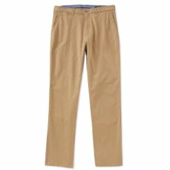 Promo ❤️ Cremieux Madison Comfort Stretch Flat-Front Twill Chino Pants 🎁