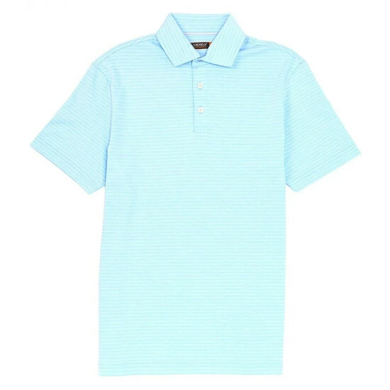 Buy ✔️ Cremieux Stripe Performance Stretch Short-Sleeve Polo 👕 Shirt Light Blue 🛒 5 Buy ✔️ Cremieux Stripe Performance Stretch Short-Sleeve Polo 👕 Shirt Light Blue 🛒 - Image 3