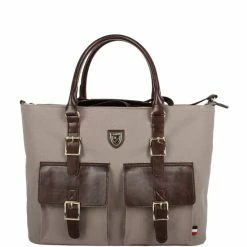 Budget ✔️ Cremieux Capri Amalfi Coast Ladies Tote Bag Grey 🧨