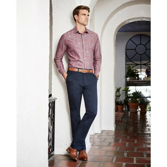 Promo ❤️ Cremieux Madison Comfort Stretch Flat-Front Twill Chino Pants 🎁 9 Promo ❤️ Cremieux Madison Comfort Stretch Flat-Front Twill Chino Pants 🎁 - Image 7