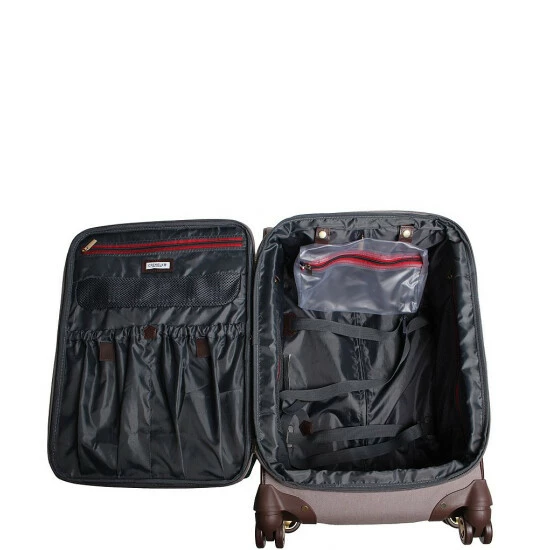 Top 10 ๐ Cremieux Amalfi Coast 21#double; Expandable Softside Carry-On Spinner Grey ๐ 8 Top 10 ๐ Cremieux Amalfi Coast 21#double; Expandable Softside Carry-On Spinner Grey ๐ - Image 6