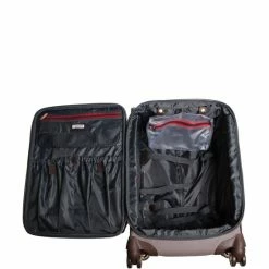 Best deal ✨ Cremieux Amalfi Coast 25#double; Expandable Softside Spinner Grey ✨ -Cremieux Shop unnamed file 345