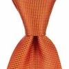 New 🎉 Cremieux Big & Tall Oxford Solid Traditional Silk Tie Orange 🌟 -Cremieux Shop unnamed file 362