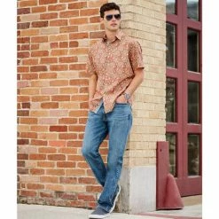 Best Pirce 🛒 Cremieux 👖 Jeans Rivet And Performance Loop Leather Belt Brown ✔️ -Cremieux Shop unnamed file 368