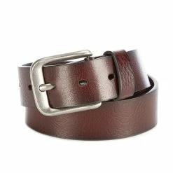 Deals 🌟 Cremieux Cut Edge Leather Belt Brown ⭐