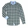 Flash Sale ⭐ Cremieux Reversible Plaid Oxford Long-Sleeve Woven 👕 Shirt Hunter Green 👏 -Cremieux Shop unnamed file 443