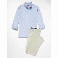 Brand new 😍 Cremieux Classic Slim-Fit Stripe Oxford Long-Sleeve Woven 👕 Shirt Allure Blue 💯 -Cremieux Shop unnamed file 456