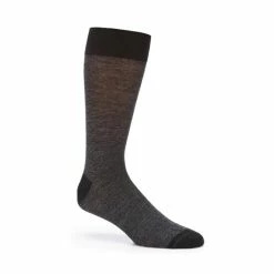 Best deal 🌟 Cremieux Micro Stripe Crew 👗 Dress 🧦 Socks Black ❤️