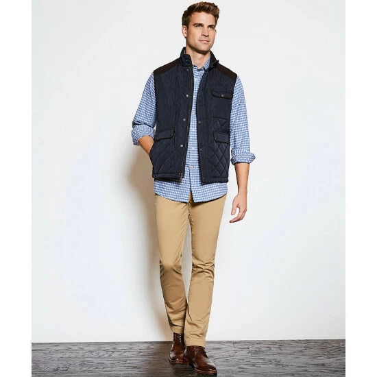 Best Sale 👍 Cremieux Soho Slim-Fit Flat-Front Twill Comfort Stretch Casual Pants Dark Navy 💯 7 Best Sale 👍 Cremieux Soho Slim-Fit Flat-Front Twill Comfort Stretch Casual Pants Dark Navy 💯 - Image 5