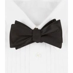Best Pirce ⭐ Cremieux Solid Silk Bow Tie White 😀