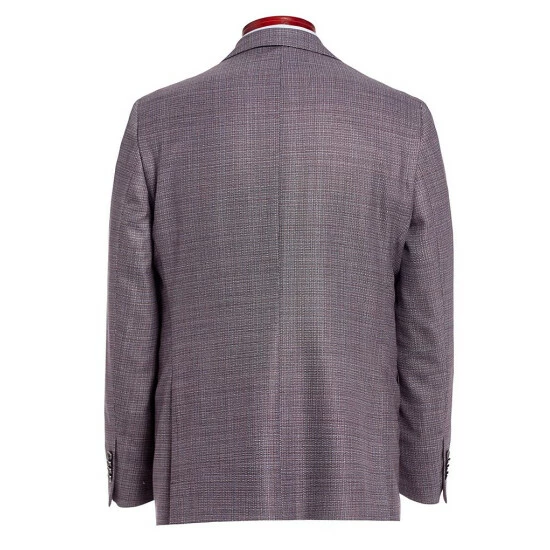 Cheapest ⭐ Cremieux Classic Fit Multi-Colored Neat Wool Sportcoat Burgundy ❤️ 4 Cheapest ⭐ Cremieux Classic Fit Multi-Colored Neat Wool Sportcoat Burgundy ❤️ - Image 2