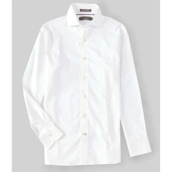 Outlet ๐ Daniel Cremieux Signature Solid Organic Supima Cotton Long-Sleeve Woven ๐ Shirt White ๐ฅ 6 Outlet ๐ Daniel Cremieux Signature Solid Organic Supima Cotton Long-Sleeve Woven ๐ Shirt White ๐ฅ - Image 4