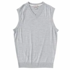 Cheap ⌛ Daniel Cremieux Signature Merino Wool Tech V-Neck Vest Grey Heather 👍 -Cremieux Shop unnamed file 565