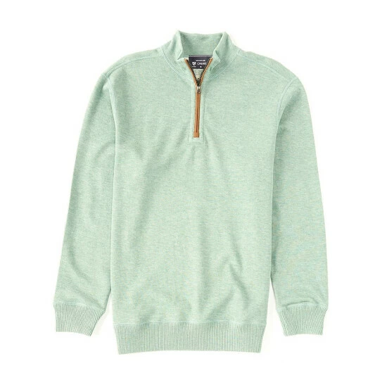 Best Sale 🔔 Cremieux French Rib Reversible Mockneck Quarter Zip Pullover Red Heather 🔥 3 Best Sale 🔔 Cremieux French Rib Reversible Mockneck Quarter Zip Pullover Red Heather 🔥