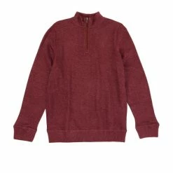 Best Sale 🔔 Cremieux French Rib Reversible Mockneck Quarter Zip Pullover Red Heather 🔥 35 Best Sale 🔔 Cremieux French Rib Reversible Mockneck Quarter Zip Pullover Red Heather 🔥 -Cremieux Shop unnamed file 585