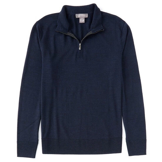 Best Sale ๐ Daniel Cremieux Signature Merino Tech Quarter-Zip Pullover Dark Red ๐ 5 Best Sale ๐ Daniel Cremieux Signature Merino Tech Quarter-Zip Pullover Dark Red ๐ - Image 3