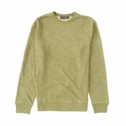 Promo ⌛ Cremieux Double Knit Solid Sweatshirt Port Royale 🥰