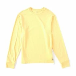 Brand new 🧨 Cremieux Solid Long-Sleeve Tee Bright Red ⌛ -Cremieux Shop unnamed file 643