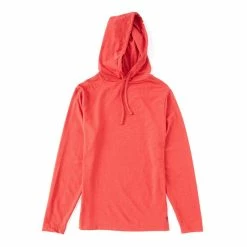 Coupon ✨ Cremieux Long-Sleeve Popover Hoodie Tee Light Blue Heather 🤩