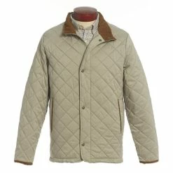 Best Pirce ๐คฉ Cremieux Big & Tall Quilted Jacket Heather Stone ๐