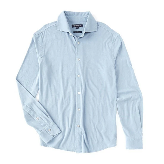 Budget ๐ Cremieux Garment-Dyed Long-Sleeve ๐งฅ Coatfront ๐ Shirt Peacoat Blue ๐ 5 Budget ๐ Cremieux Garment-Dyed Long-Sleeve ๐งฅ Coatfront ๐ Shirt Peacoat Blue ๐ - Image 3