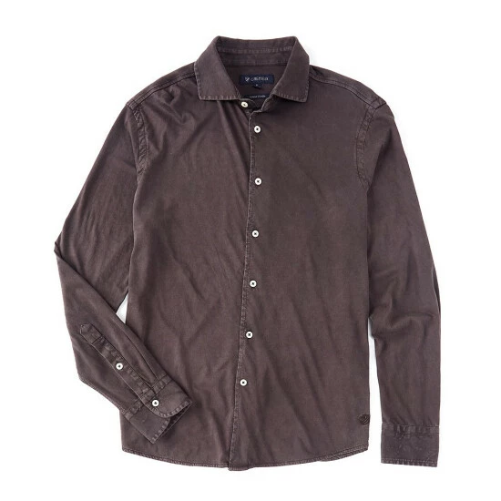 Budget ๐ Cremieux Garment-Dyed Long-Sleeve ๐งฅ Coatfront ๐ Shirt Peacoat Blue ๐ 8 Budget ๐ Cremieux Garment-Dyed Long-Sleeve ๐งฅ Coatfront ๐ Shirt Peacoat Blue ๐ - Image 6